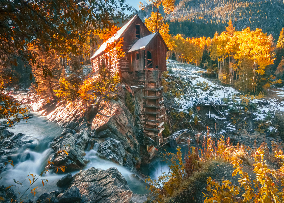 Crystal Mill Fall New Photography Art | Derrick Snider Imagery