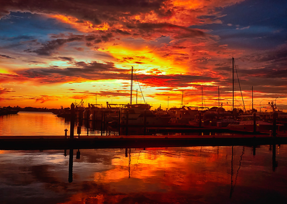 Fire In The Stuart Sky Photography Art | Mark Stall IMAGES