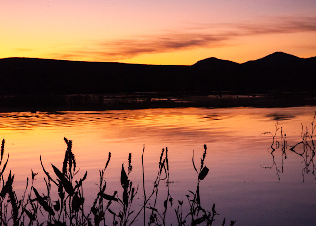 Prescott Reservoir Sunset