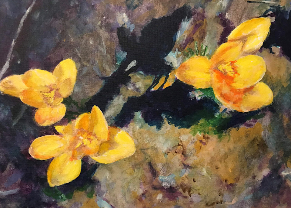 Yellow Crocuses, 2018 Art | Jonathan Mann ART