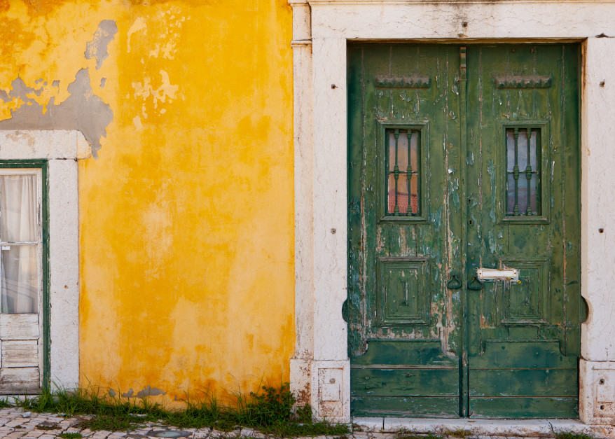 Lisbon, Portugal Colorful Doors Art | Creative i