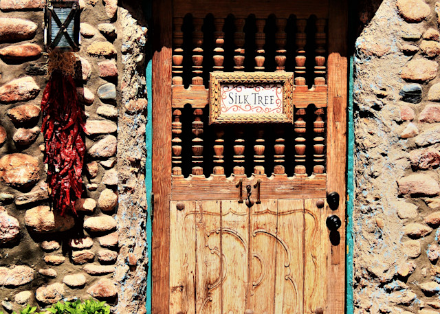 05 Silk Tree Door  Santa Fe, New Mexico Photography Art | RuddFotos