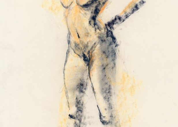 Sienna Standing Nude Art | Eric Grab Art