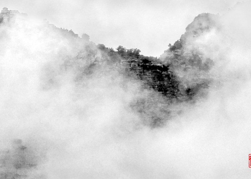 Sedona in Clouds