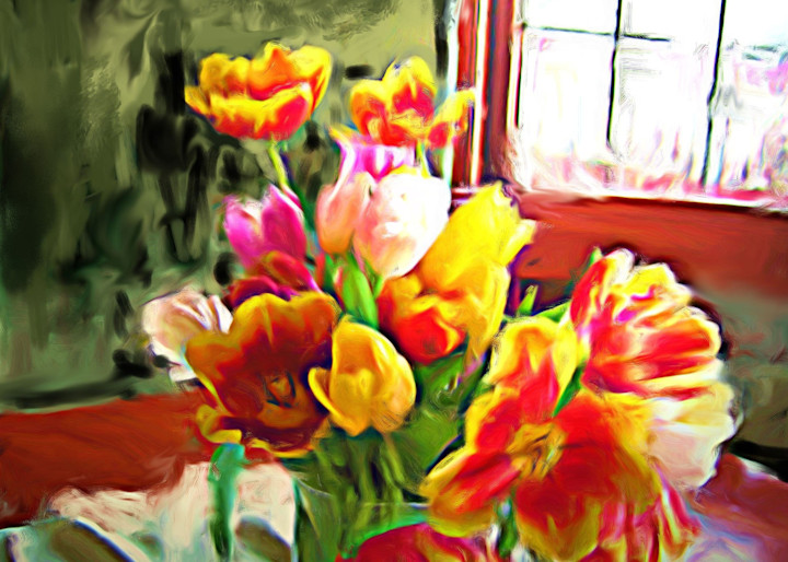Spring Tulips Art | Carla Dreams