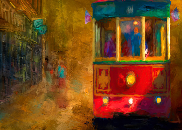 Astoria Trolley Car Art | chuckrenstrom.com