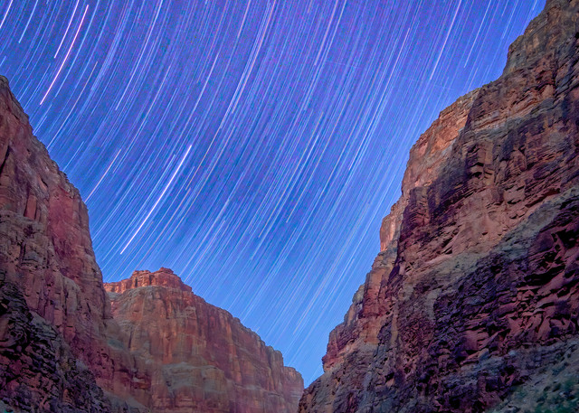 Star Trails of the Grand Canyon