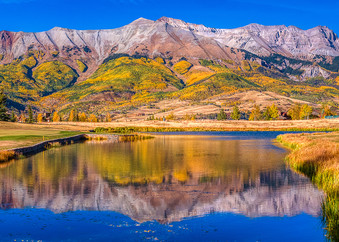 Telluride Golf Course In The Fall Photography Art | Peter Batty Photography