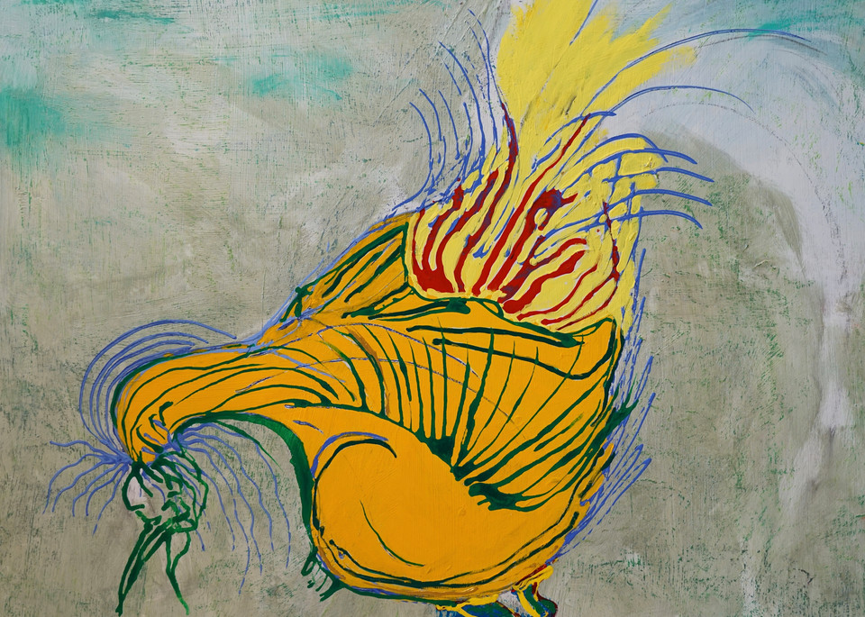 Chicken Scratch Art | Pam White Art