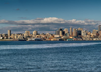 Panoramic image of Seattle, Washington
