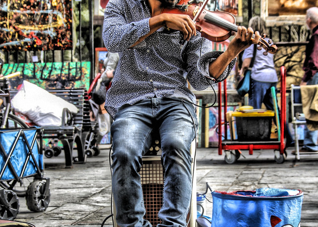 Musician Jackson Square