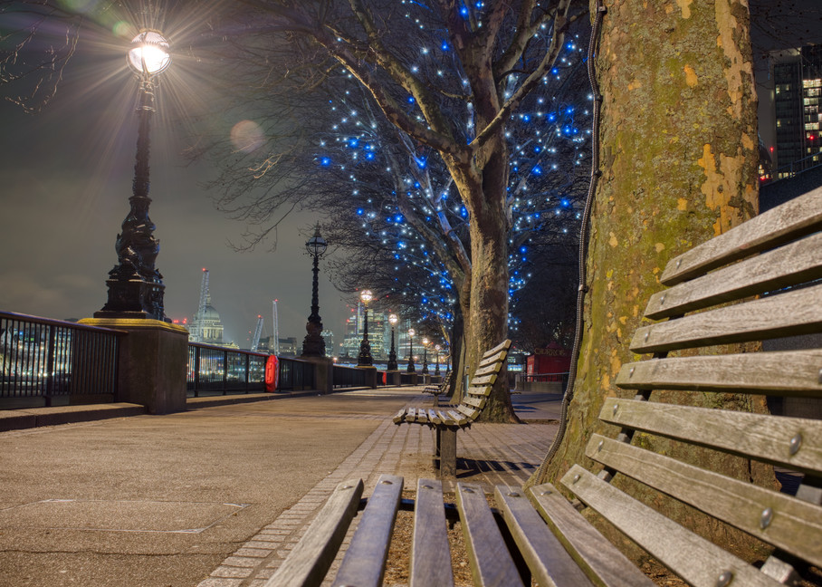 Winter Lights On The South Bank Art | Martin Geddes Photography