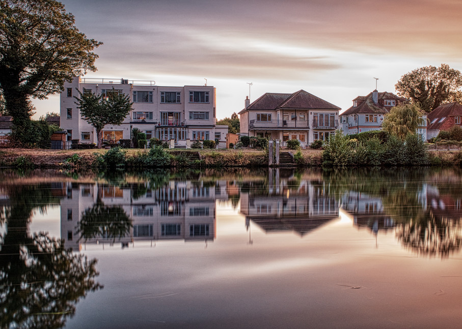 Evening In Staines Upon Thames Art | Martin Geddes Photography