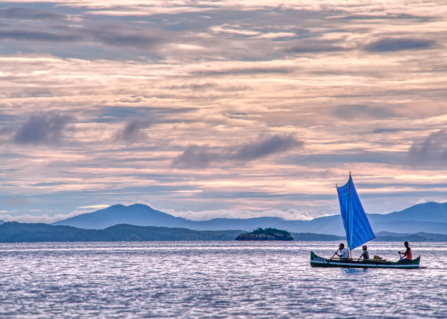 Blue sail, Madagascar, 2019.