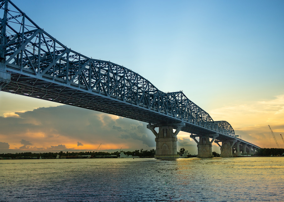 New Orleans Bridges Huey P. Long Bridge | Eugene L Brill