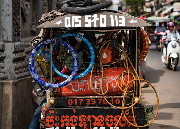 Tuk Tuk, Phnom Penh Photography Art | Photography's Dead
