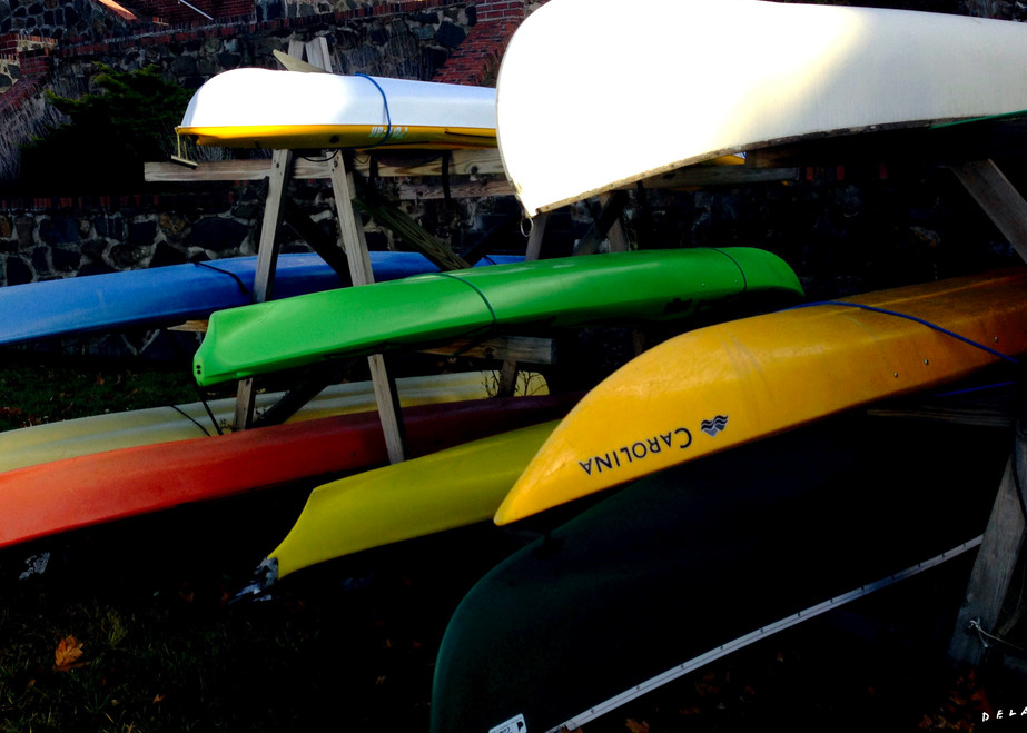 Riverside Kayak Display Photo 