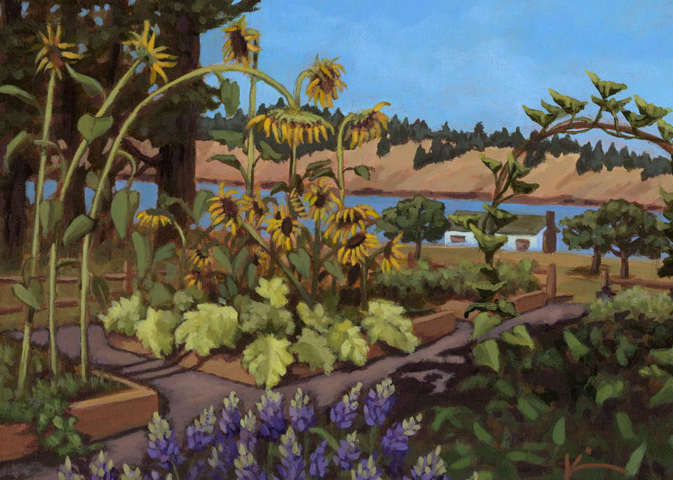 Kim Bruder - Garden at the Cove