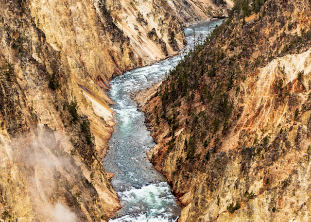 Lower Yellowstone Falls Art | Don Peterson Photography