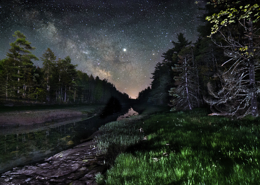 Carrying Place Milky Way Photography Art | Monteux Gallery