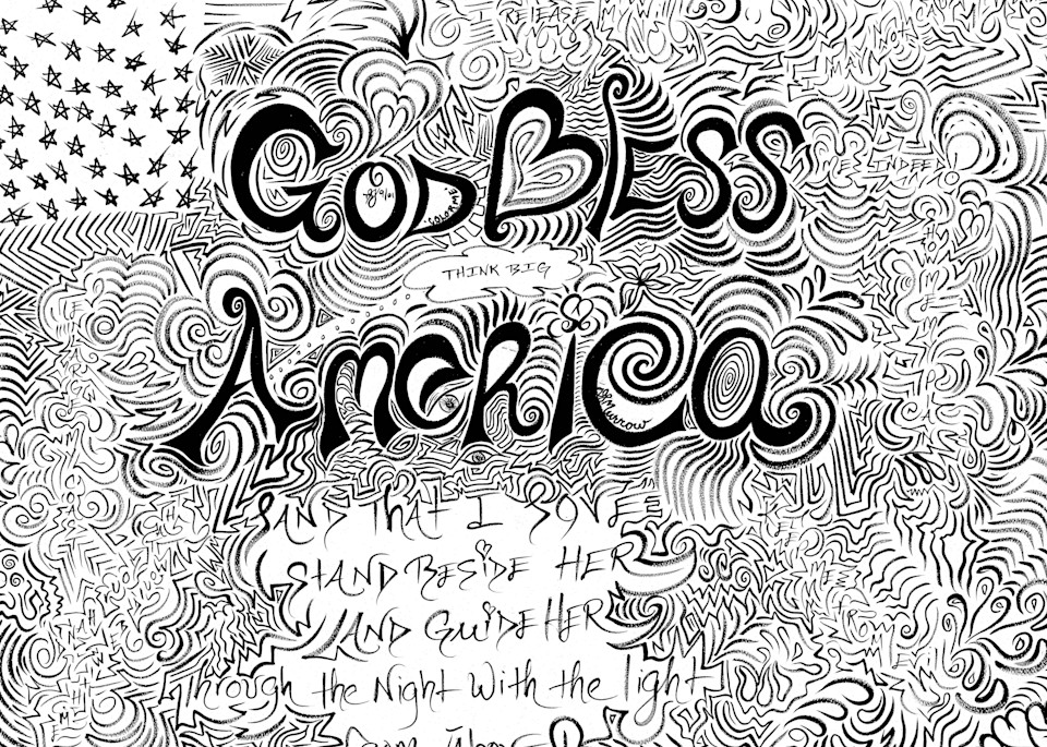 God Bless America Art | COLORME Art Spa