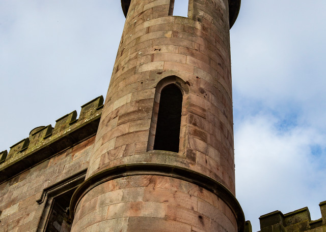 Tower at Lowther Castle Photograph For Sale As Fine Art