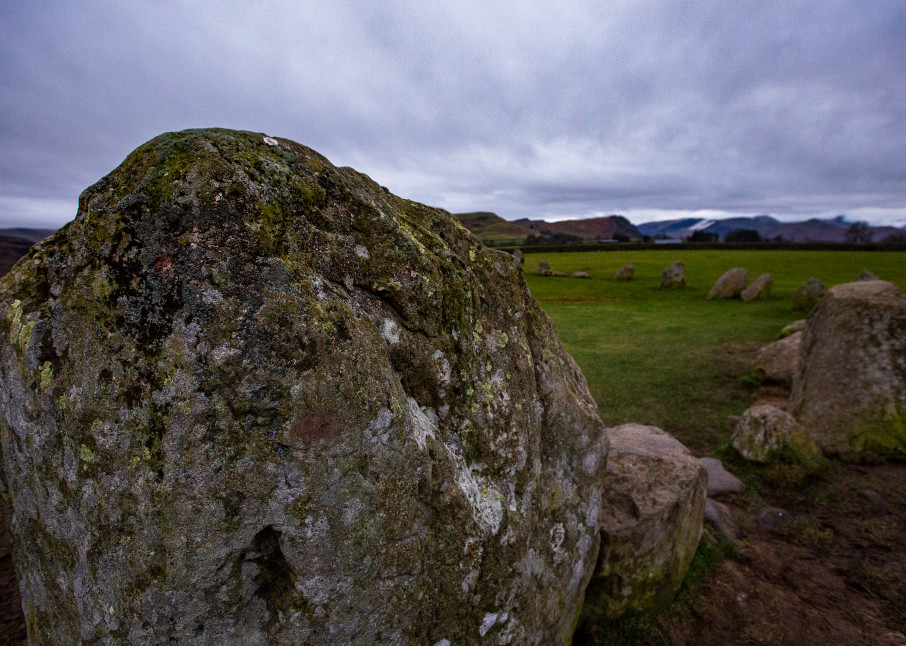 Details of the Castlerigg Stone Circle Photograph For Sale As Fine Art