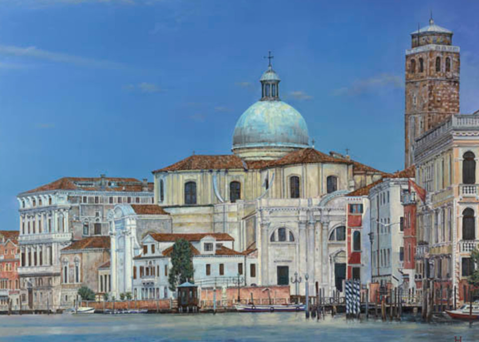 Venice painting by Holly Schapker.