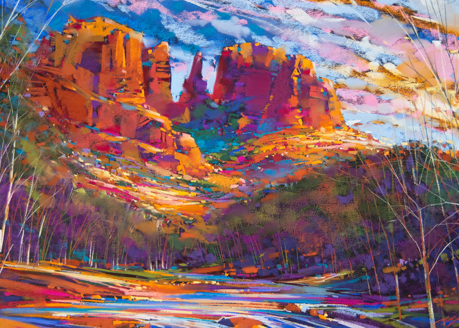 Cathedral Rock Shadow Art | Michael Mckee Gallery Inc.