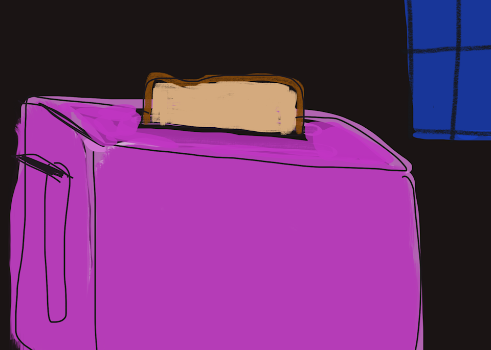 Purple Toaster Art | stephengerstman
