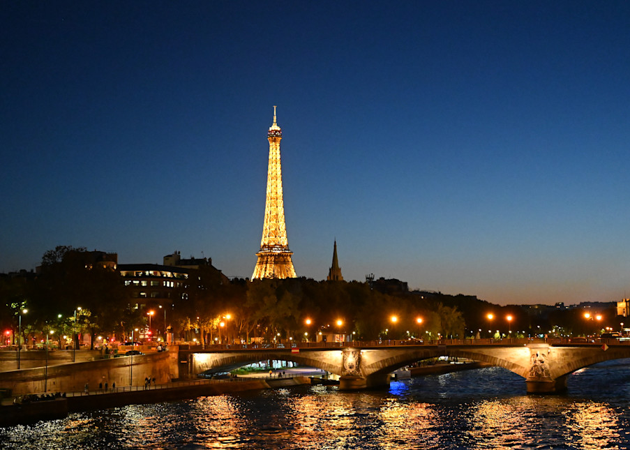 Eiffel Tower, Siene River, Paris Photography Art | Steve Rotholz Photography
