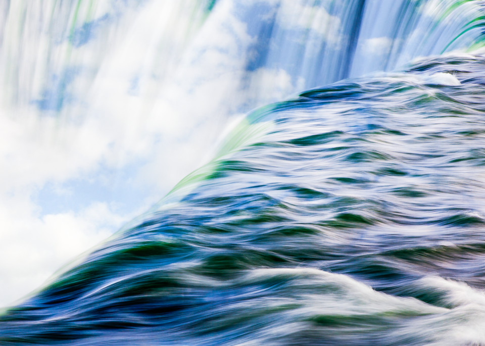 Niagara Falls With Clouds Photography Art | Robert Leaper Photography