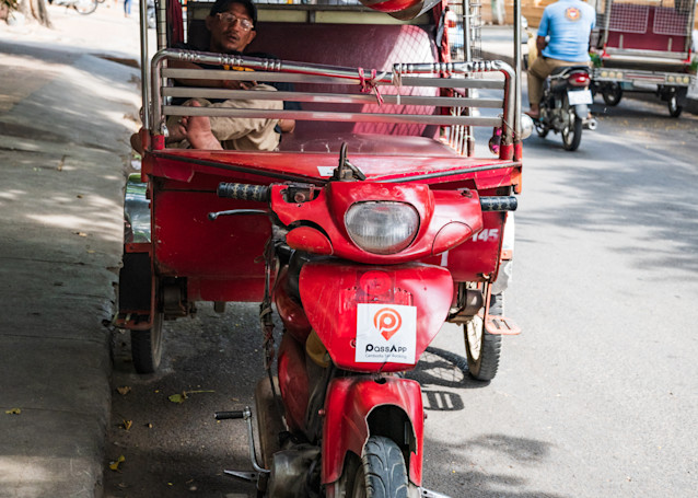 Taxi Driver Napping, Phnom Penh Photography Art | Photography's Dead