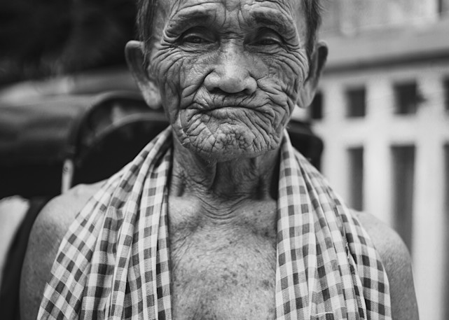 Man On The Street, Phnom Penh Photography Art | Photography's Dead