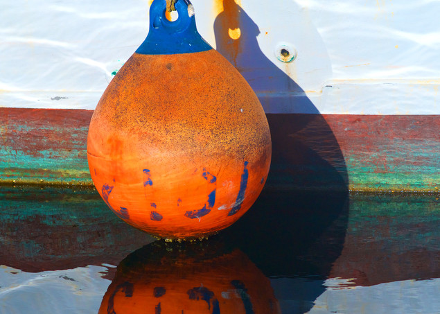 Boat Bumper Reflection Art | Shaun McGrath Photography