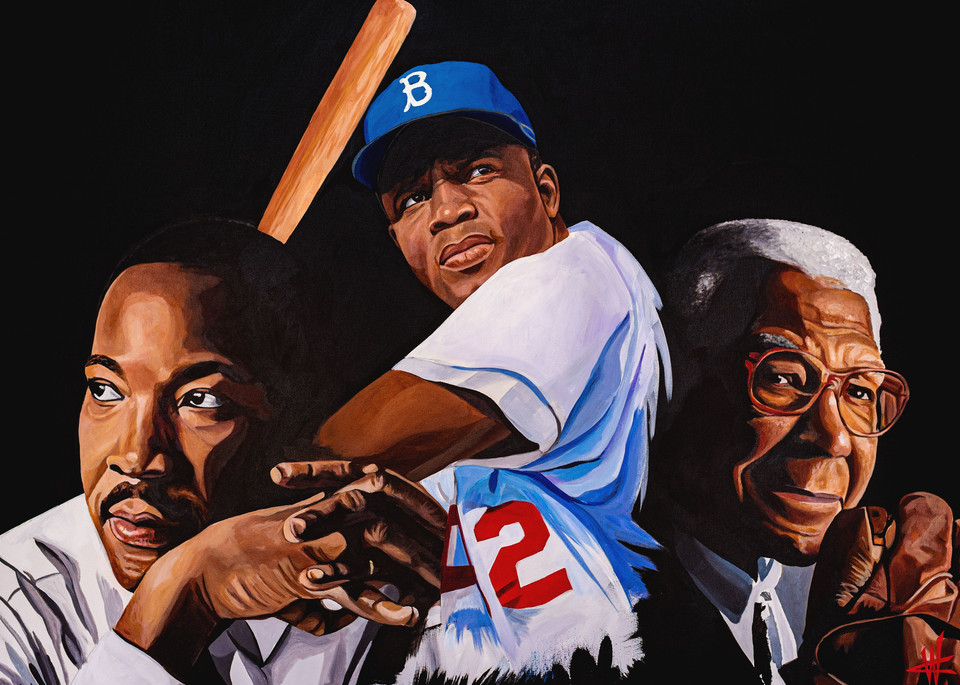 Celebrating Baseball & Black History. Open Edition Art | Cortney Wall Fine Art