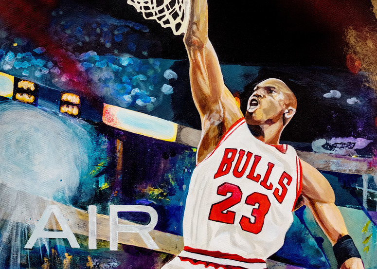 Michael Jordan. Open Edition Art | Cortney Wall Fine Art
