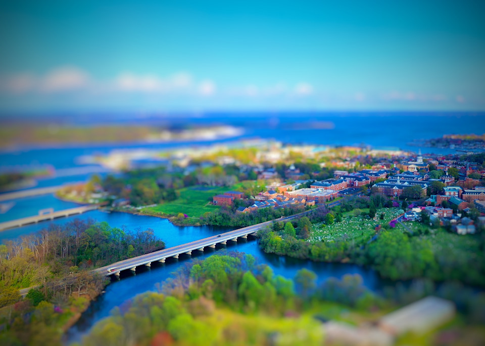 College Creek In Annapolis Art | Jeff Voigt Owner/Aerial Photographer