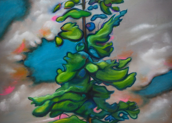 Spirit Tree original oil on canvas
