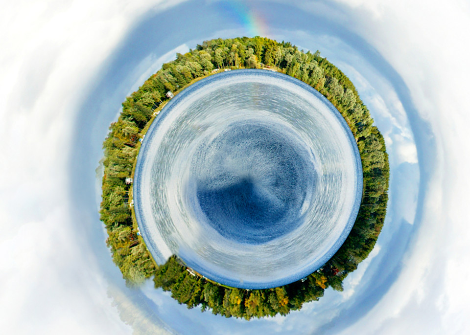 Long Lake Planet, Fine Art Photography by Laura Grisamore.