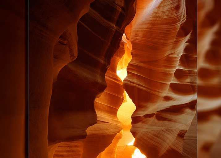 Antelope Canyon   Entrance 3 D Photography Art | Whispering Impressions