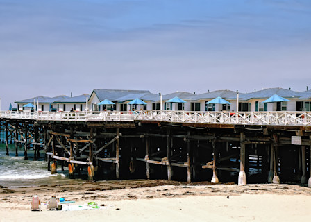 Crystal Pier Cottages   Pacific Beach Photography Art | Rosanne Nitti Fine Arts