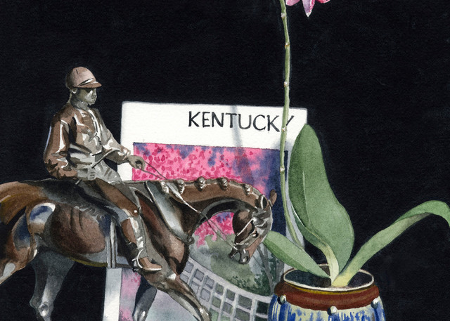 Kentucky Oaks Art | Gary Curtis Watercolors