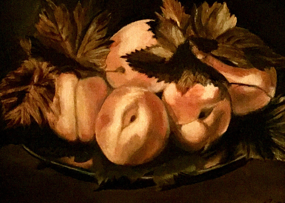 Caravaggio's Peaches Art | Scott Dyer Fine Art