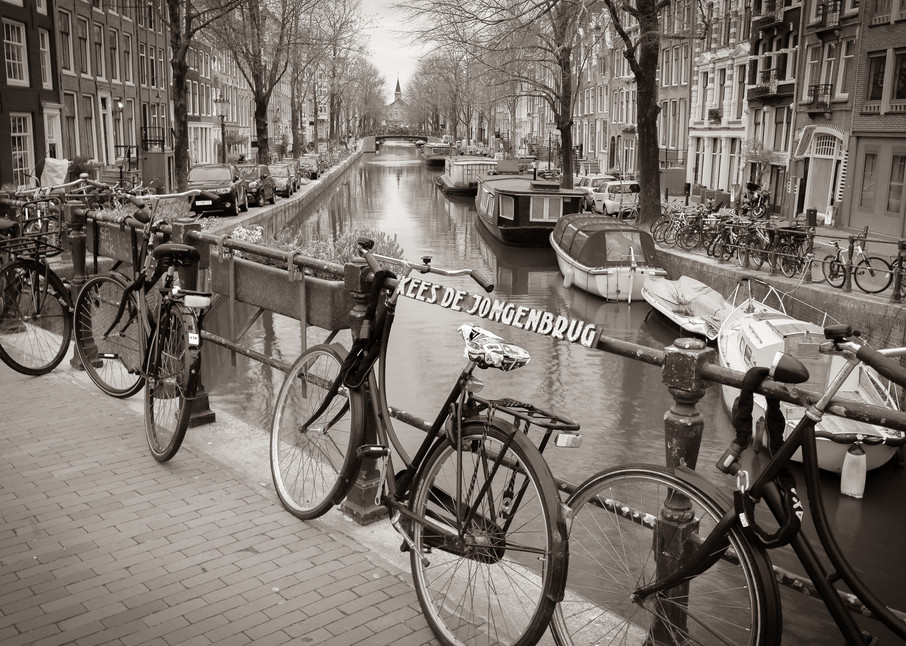 Bicycles of Amsterdam Kees de Jongenbrug | Eugene L Brill