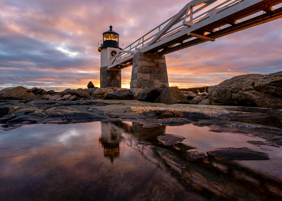 Sunset Reflections at Marshall Point