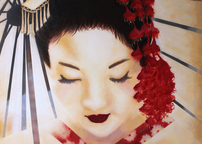 Geisha Art | Lynda Moffatt Fine Arts