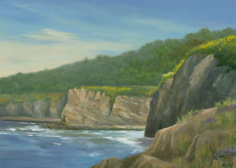 *The Cliffs At La Jolla Cove, San Diego, Ca Art | Tarryl Fine Art