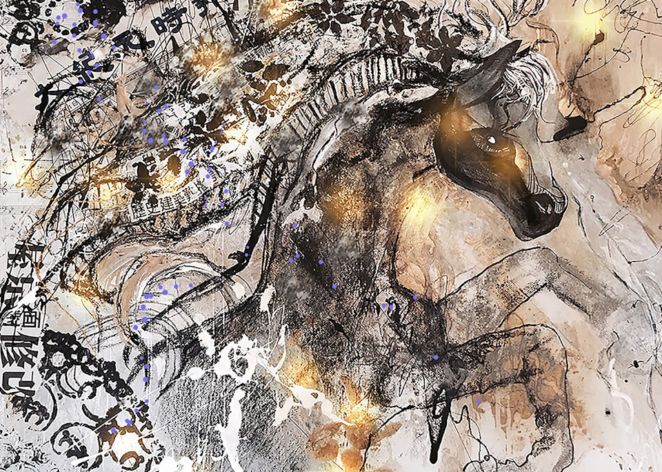 Festive Chinese New Years Horse Art | Concepts Unlimited