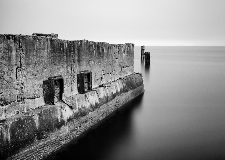 Concrete Ruins on the Puget Sound, Tacoma, Washington, 2014